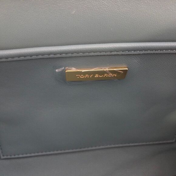 Tory Burch Cleo Leather Bag In Moose - Picture 11 of 14